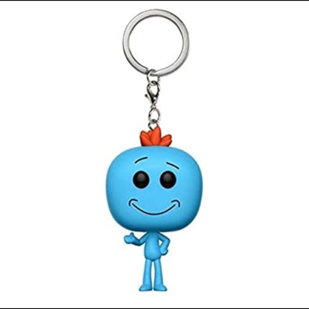 🎀2/20🎀 Funko Pocket Pop: Rick & Morty Mr. Meeseeks Collectible Boxed Keychain - Picture 2 of 3